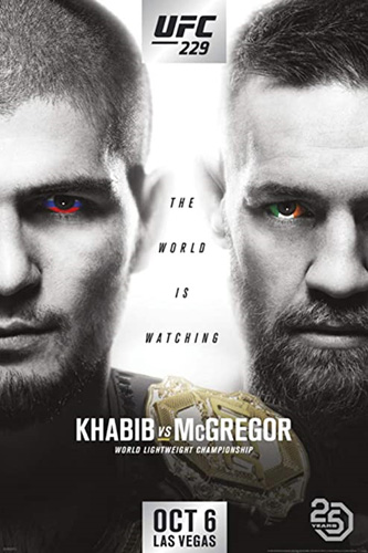 UFC 229 Event Poster
